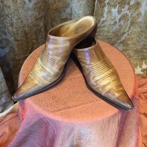 Charlie 1 Horse Lucchese Western Mules sz 9